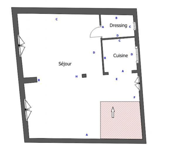 Latin Quarter City Duplex Париж Экстерьер фото